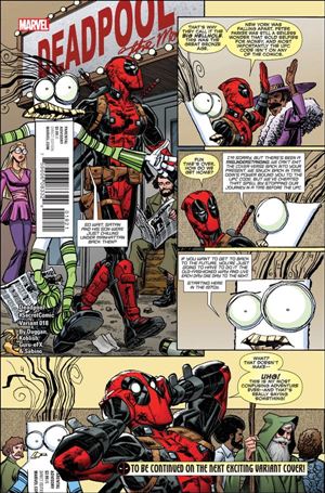Deadpool (2016) issue 18-B Scott Koblish Secret Comic Cover