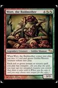 Magic the Gathering: Shadowmoor (Base Set) card 223 Wort, the Raidmother