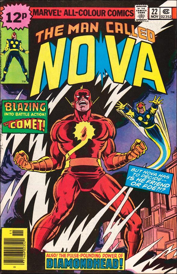 Nova (1976) issue 22-B UK Price Cover