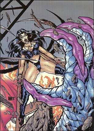 Widow Special Edition Collector's Card Set (1997) card 12 Sacrifice To A Demon