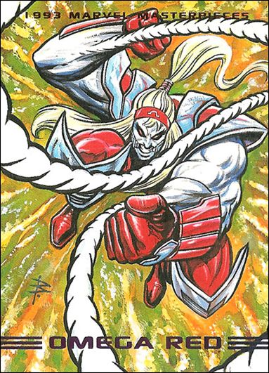 1993 Marvel Masterpieces (Base Set) card 54 Omega Red