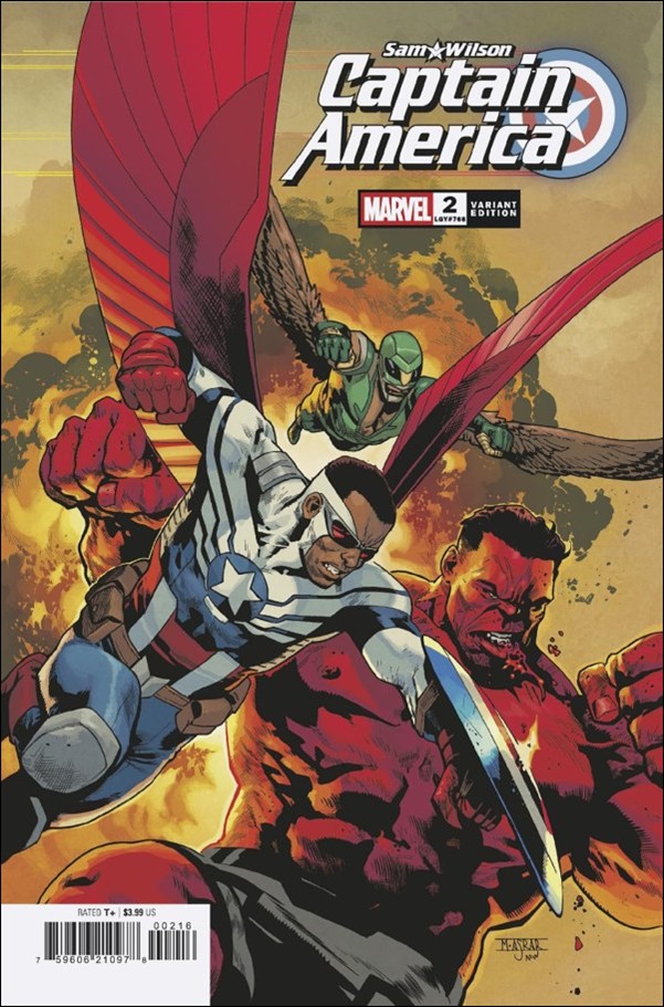 Sam Wilson: Captain America  issue 2-G Mahmud Asrar 1:25 Cover