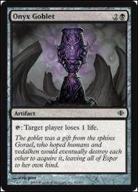 Magic the Gathering: Shards of Alara (Base Set) card 81 Onyx Goblet