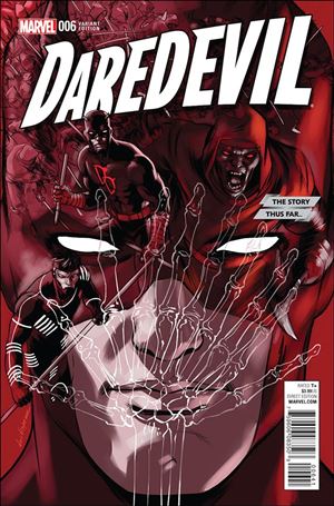 Daredevil (2016) issue 6-D David Lopez The Story Thus Far... Cover