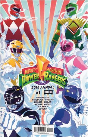 Mighty Morphin Power Rangers Annual Cover Image 1