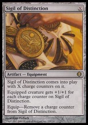 Magic the Gathering: Shards of Alara (Base Set) card 219 Sigil of Distinction