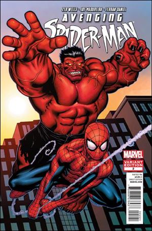 Avenging Spider-Man issue 2-D Unbagged Ed McGuinness 1:25 Cover