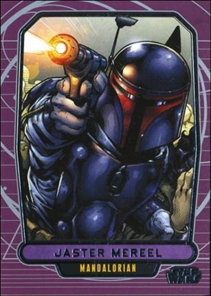 Star Wars Galactic Files (Base Set) card 221 Jaster Mereel Mandalorian