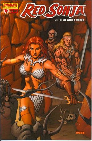 Red Sonja (2005) issue 4-D Mel Rubi Wraparound Cover