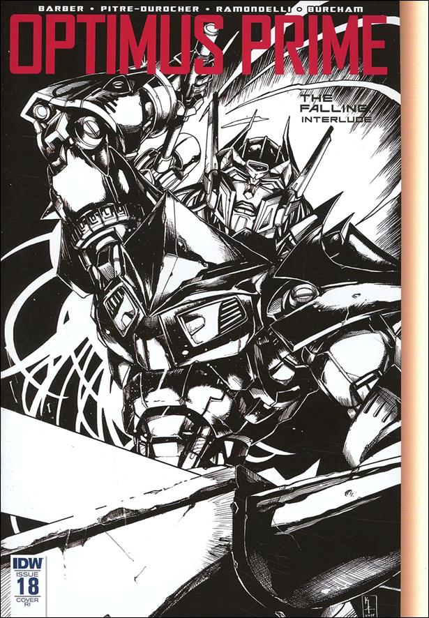 Optimus Prime issue 18-C 1:10 Retailer Incentive Kei Zama Cover