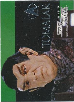Star Trek: The Next Generation - The Episode Collection Season Seven (Foil Embossed Subset) card S41 Tomalak