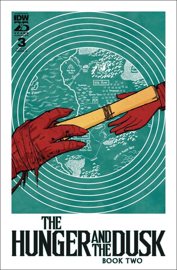 Hunger and the Dusk: Book Two issue 3-B Cliff Chiang Cover