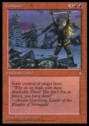 Magic the Gathering: Ice Age (Base Set) card 180 Conquer