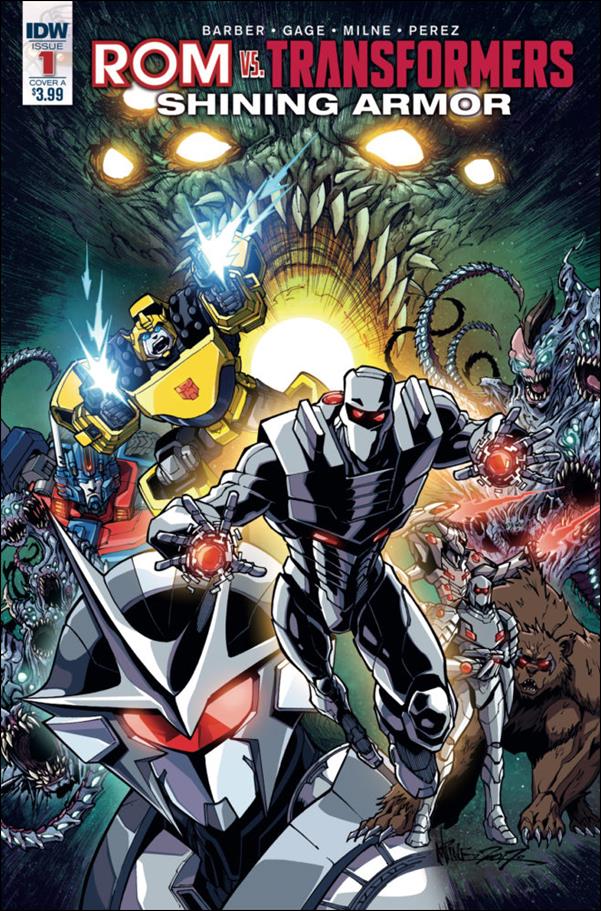 Rom Vs Transformers: Shining Armor issue 1 Alex Milne Cover