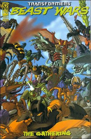Transformers Beast Wars: The Gathering issue 1-I Predacons Wraparound Gatefold Cover