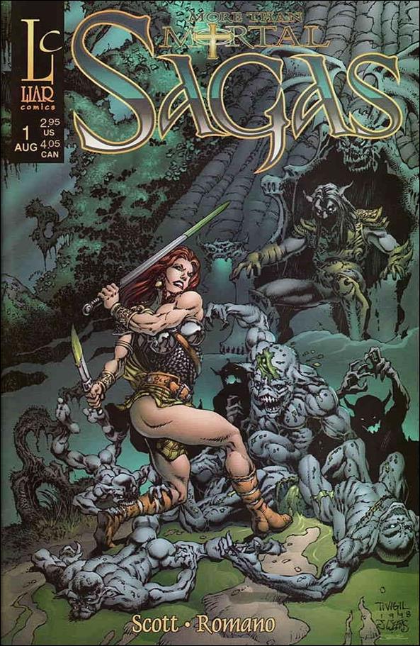 More Than Mortal: Sagas issue 1-B Tim Vigil Cover