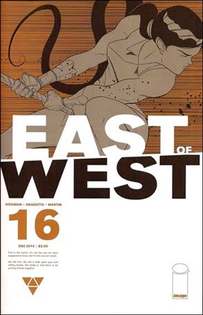 East of West issue 16 Nick Dragotta Standard Cover
