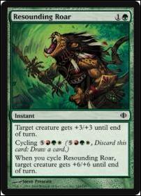 Magic the Gathering: Shards of Alara (Base Set) card 144 Resounding Roar