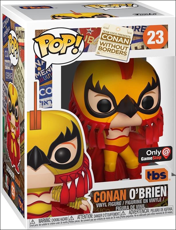POP! Conan figure 23 Conan O'Brien (Luchador)