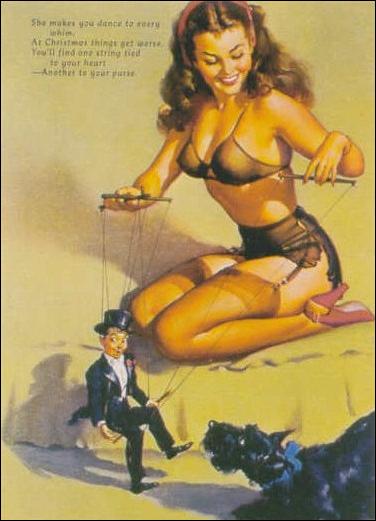 Elvgren's Calendar Pinups 2 (Base Set) card 57 Easy to Handle