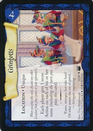 Harry Potter: Diagon Alley (Base Set) card 10 Gringotts