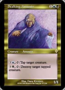 Magic the Gathering: Invasion (Base Set) card 277 Stalking Assassin