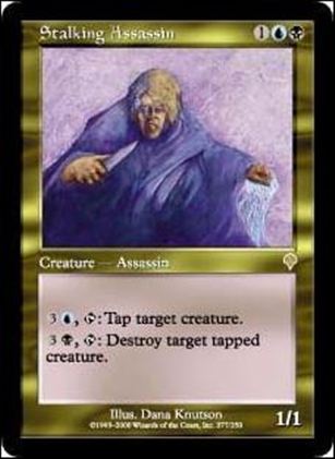 Magic the Gathering: Invasion (Base Set) card 277 Stalking Assassin