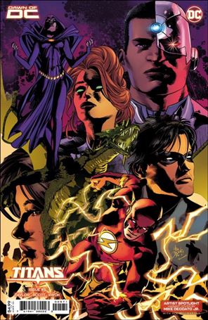 Titans (2023) issue 5-E Mike Deodato Jr. Artist Spotlight Cardstock Cover