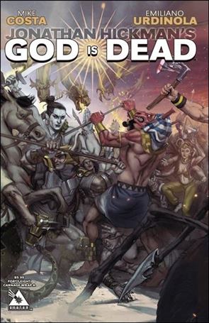 God is Dead issue 48-B German Nobile Carnage Wraparound A Cover