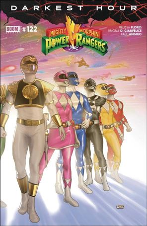 Mighty Morphin Power Rangers issue 122-B Taurin Clarke Connecting Cover
