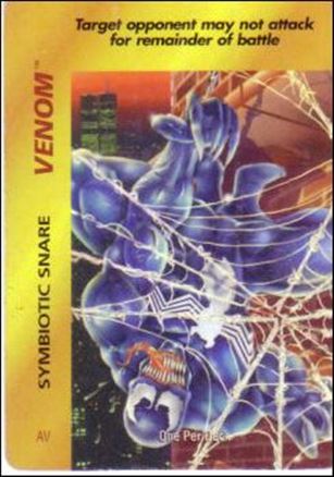 Marvel OverPower (Base Set) card nn224 Venom: Symbiotic Snare