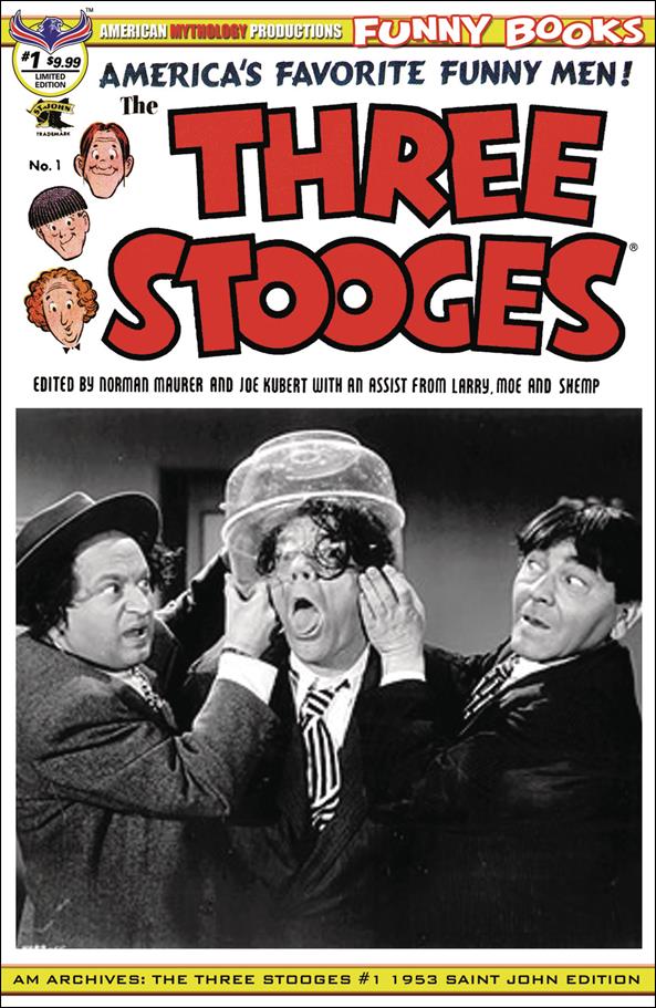 American Mythology Archives: The Three Stooges issue 1-B Limited Edition Photo Cover