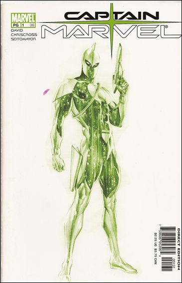 Captain Marvel (2002) issue 1-B Alex Ross Cover