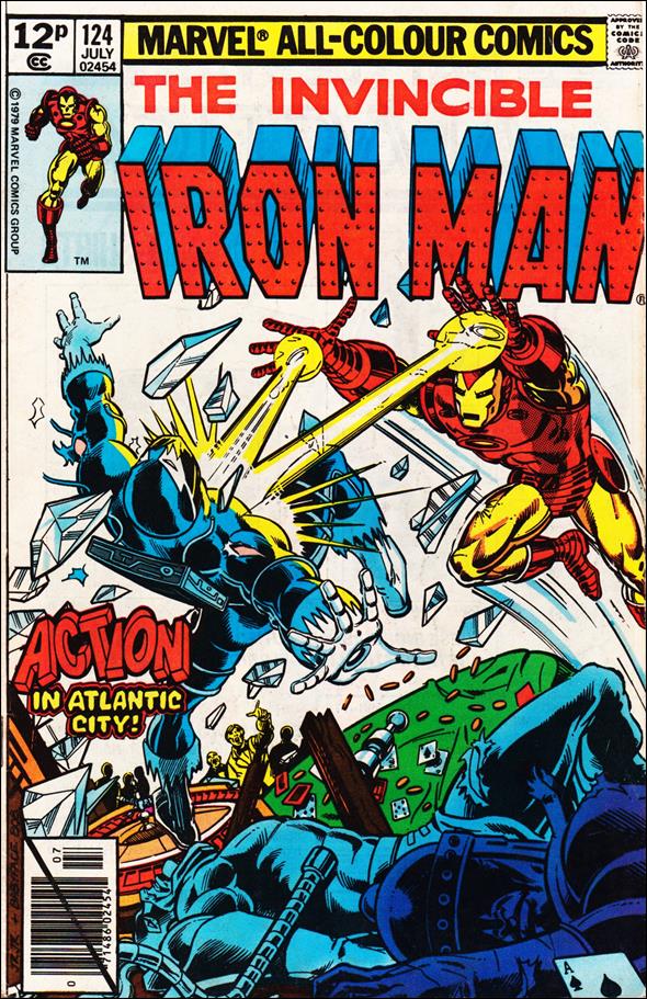 Iron Man (1968) issue 124-B UK Price Cover