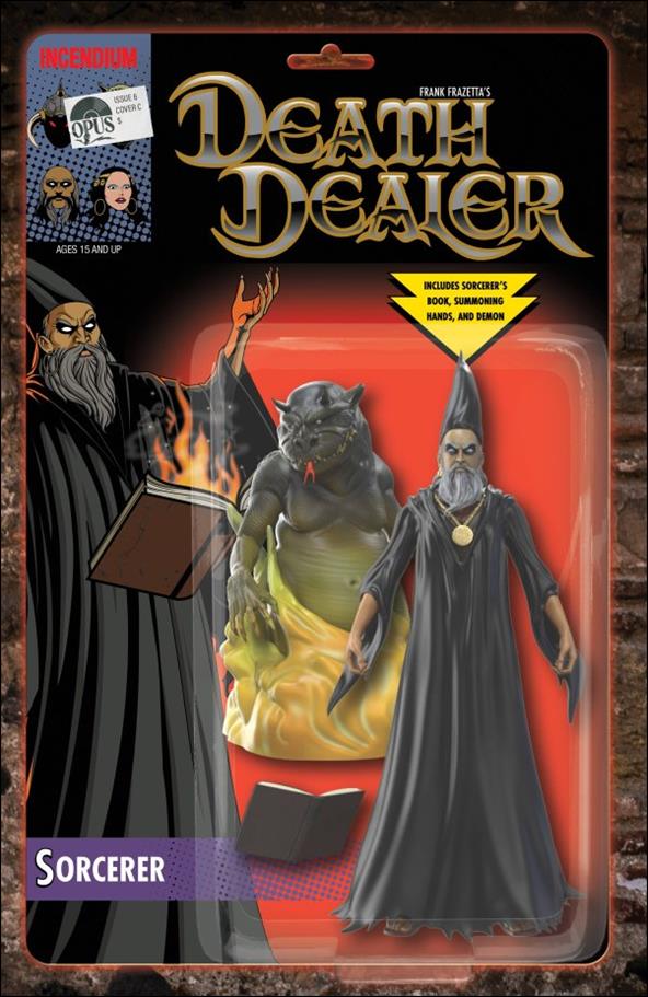 Frank Frazetta's Death Dealer (2022) issue 6-C 1:5 Action Figure Cover