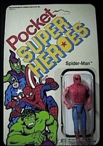 Pocket Super Heroes figure 17 Spider-Man (Wave 2 Re-Pack)