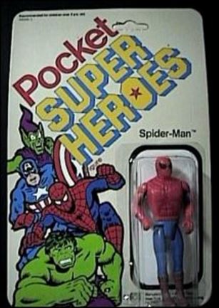 Pocket Super Heroes figure 17 Spider-Man (Wave 2 Re-Pack)