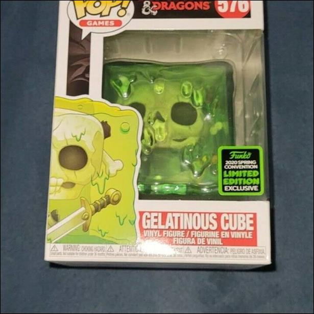 POP! Games figure 576-B Gelatinous Cube (Spring Convention Exclusive)