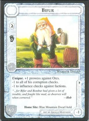 Middle-Earth: The Wizards (Base Set) card 57 Bifur