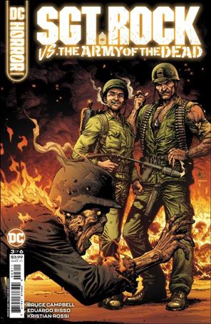 DC Horror Presents: Sgt. Rock vs. The Army of the Dead issue 3 Gary Frank Cover