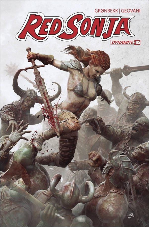 Red Sonja (2023) issue 5-B Björn Barends Cover