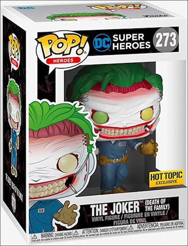 POP! Heroes figure 273 The Joker (Death of the Family) Hot Topic
