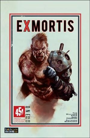 ExMortis issue 1-B Forbidden Planet Cover