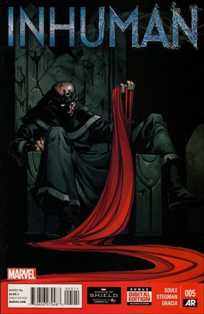 Inhuman issue 5 Ryan Stegman Cover