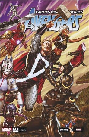 Avengers (2018/07) issue 37-D Mark Brooks Fortnite Wraparound Cover