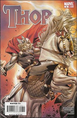 Thor (2007) issue 8-B Olivier Coipel Cover