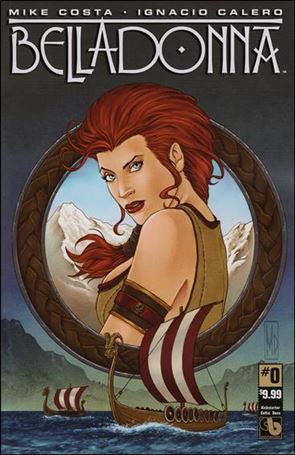 Belladonna (2015) issue 0-K Kickstarter Celtic Deco Cover