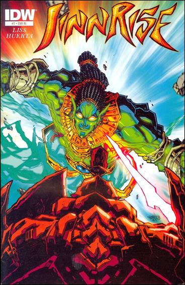 Jinnrise issue 7-B Andrew Huerta 1:10 Cover