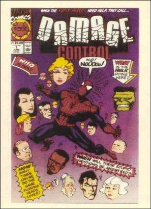 Marvel 1st Covers Series II (Base Set) card 96 Damage Control 