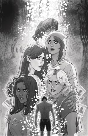 Jill and the Killers issue 1-F Marguerite Sauvage 1:30 Black and White  Cover